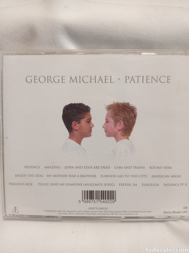 CDs de m&uacute;sica: CD GEORGE MICHAEL PATIENCE - Foto 2