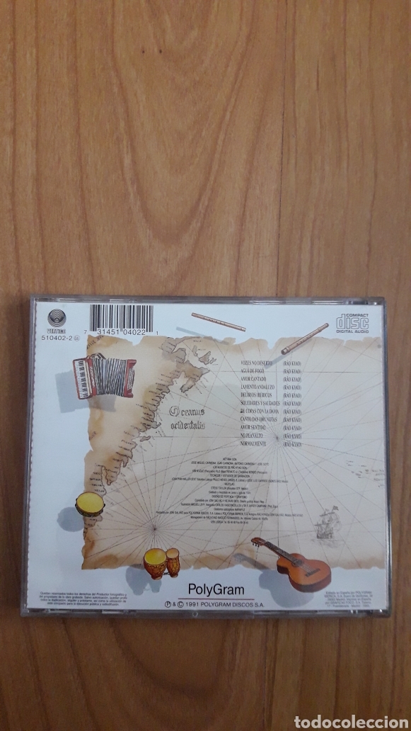 CDs de m&uacute;sica: RAO KYAO CON KETAMA. DELIRIOS IB&Eacute;RICOS - Foto 2