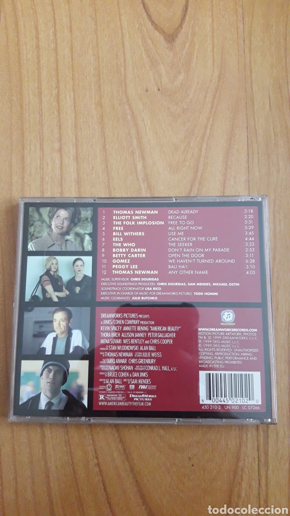 CDs de m&uacute;sica: BSO AMERICAN BEAUTY - Foto 2