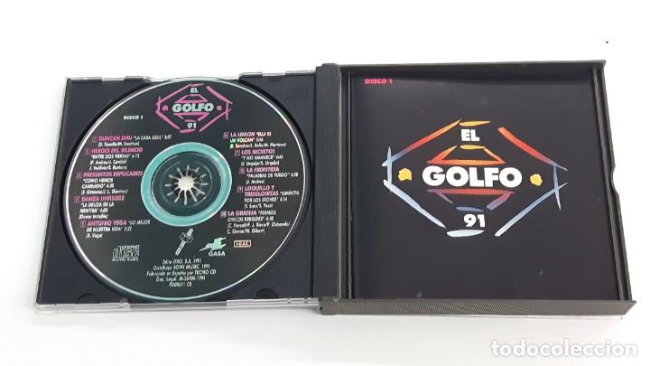 CDs de m&uacute;sica: 2 CD EL GOLFO 91 - 22 EXITOS EN VERSIONES ORIGINALES - Foto 2
