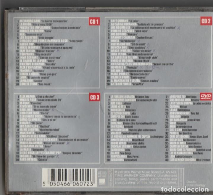 CDs de m&uacute;sica: CD TRIPLE + DVD RECOPILATORIO MAS Y MAS - Foto 2
