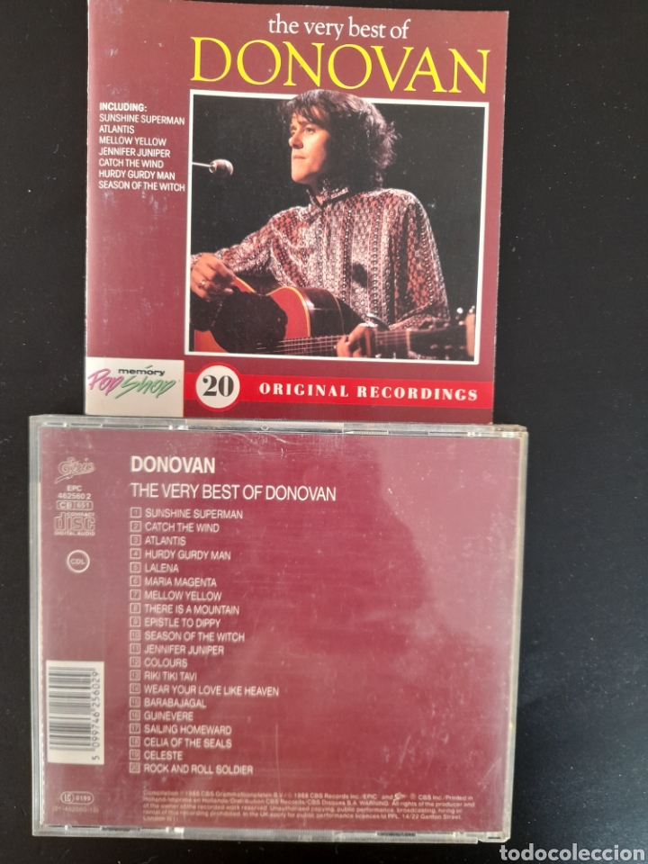 CDs de m&uacute;sica: DONOVAN. THE VERY BEST - Foto 1