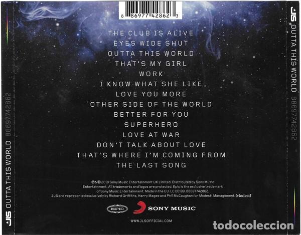 CDs de m&uacute;sica: JLS - Outta this world - Foto 2