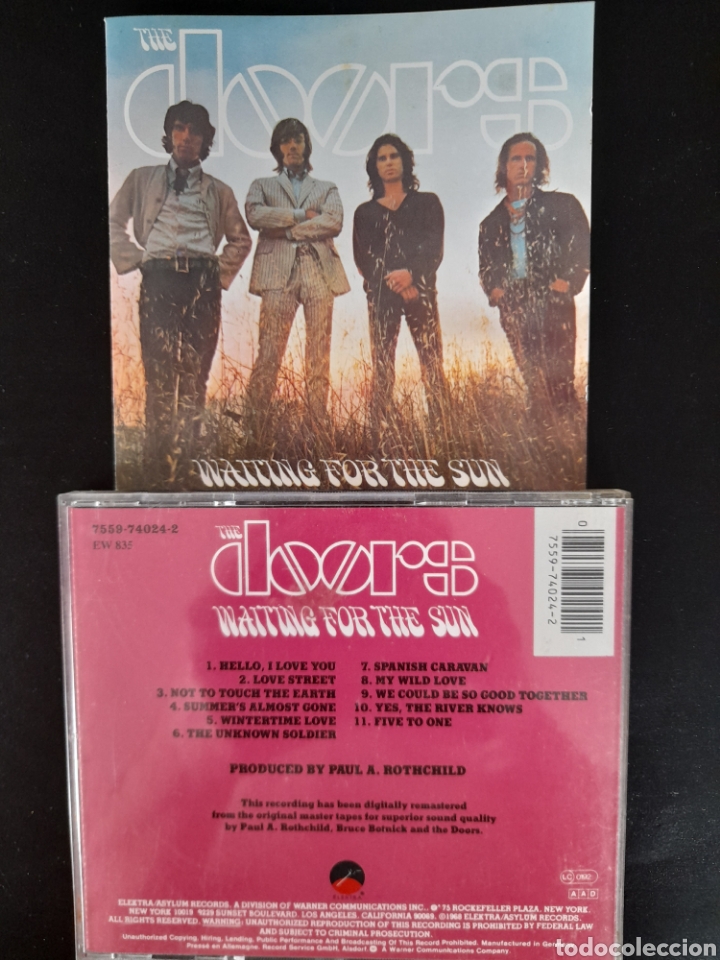 CDs de m&uacute;sica: THE DOORS WAITING FOR THE SUN - Foto 1