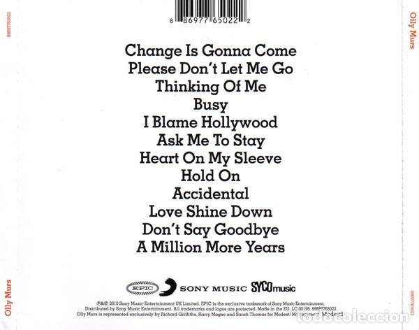CDs de m&uacute;sica: Olly Murs ---------- - Foto 2