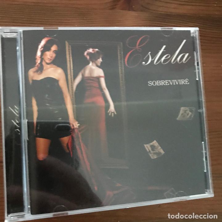 CDs de m&uacute;sica: ESTELA - SOBREVIVIR&Eacute; - CD C&Aacute;CERES - Foto 1