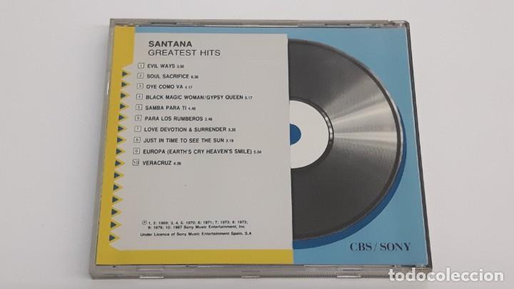 CDs de m&uacute;sica: CD SANTANA - GREATEST HITS - Foto 3