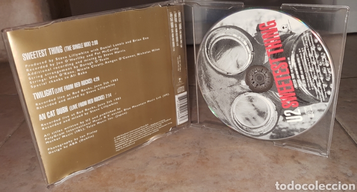 CDs de m&uacute;sica: U2 Sweetest thing cd single - Foto 3