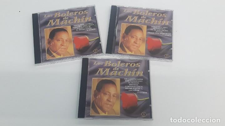 CDs de m&uacute;sica: 3 CD CON FUNDA CARTON - LOS BOLEROS DE MACH&Iacute;N - Foto 3
