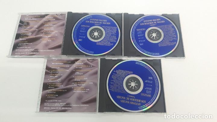 CDs de m&uacute;sica: 3 CD CON FUNDA CARTON - LOS BOLEROS DE MACH&Iacute;N - Foto 4