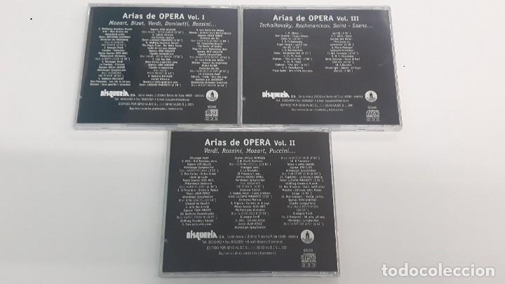 CDs de m&uacute;sica: 3 CD FUNDA CARTON - ARIAS DE OPERA - Foto 5