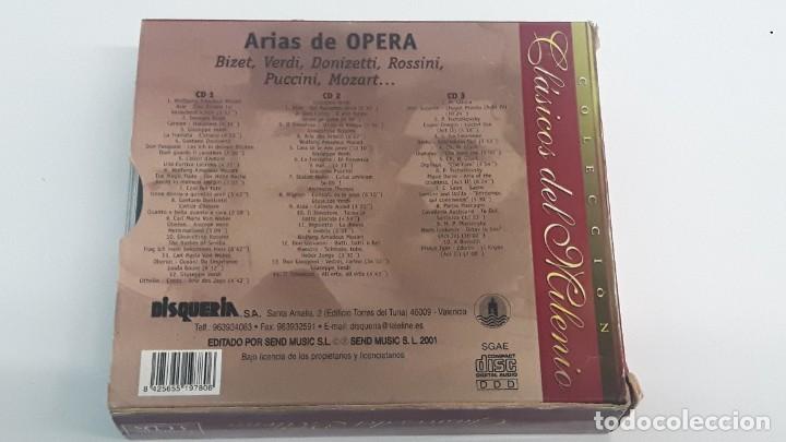 CDs de m&uacute;sica: 3 CD FUNDA CARTON - ARIAS DE OPERA - Foto 6
