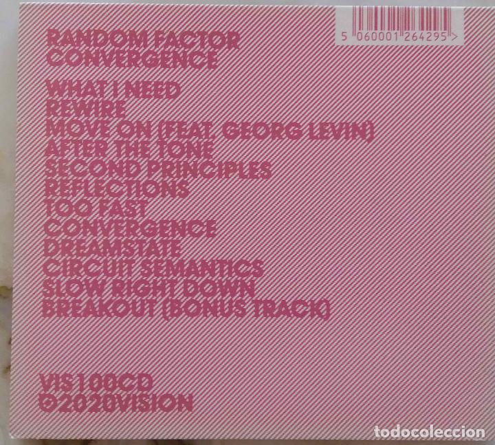 CDs de m&uacute;sica: RANDOM FACTOR CONVERGENCE. CD DIGIPACK ESPA&Ntilde;A - Foto 2