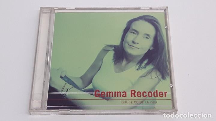 CDs de m&uacute;sica: CD GEMMA RECORDER - QUE TE CUIDE LA VIDA - Foto 1