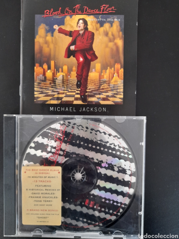 CDs de m&uacute;sica: MICHAEL JACKSON. BLOOD ON THE DANCE FLOOR - Foto 1