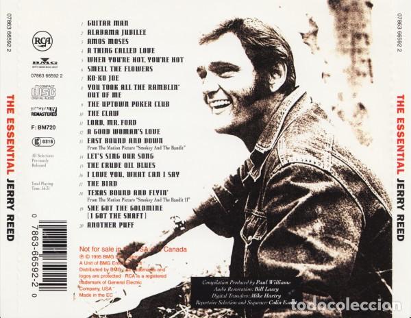 CDs de m&uacute;sica: Jerry Reed - The Essential - Foto 2