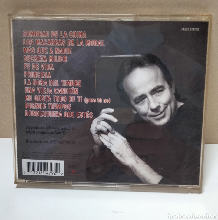CDs de m&uacute;sica: SERRAT sombras de las chinas - Foto 2