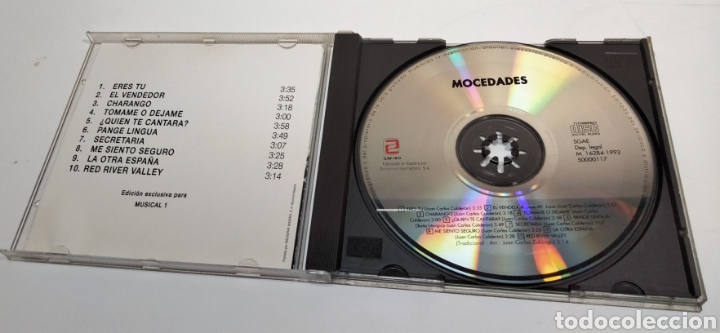 CDs de m&uacute;sica: MOCEDADES 1992(edici&oacute;n exclusiva) - Foto 5
