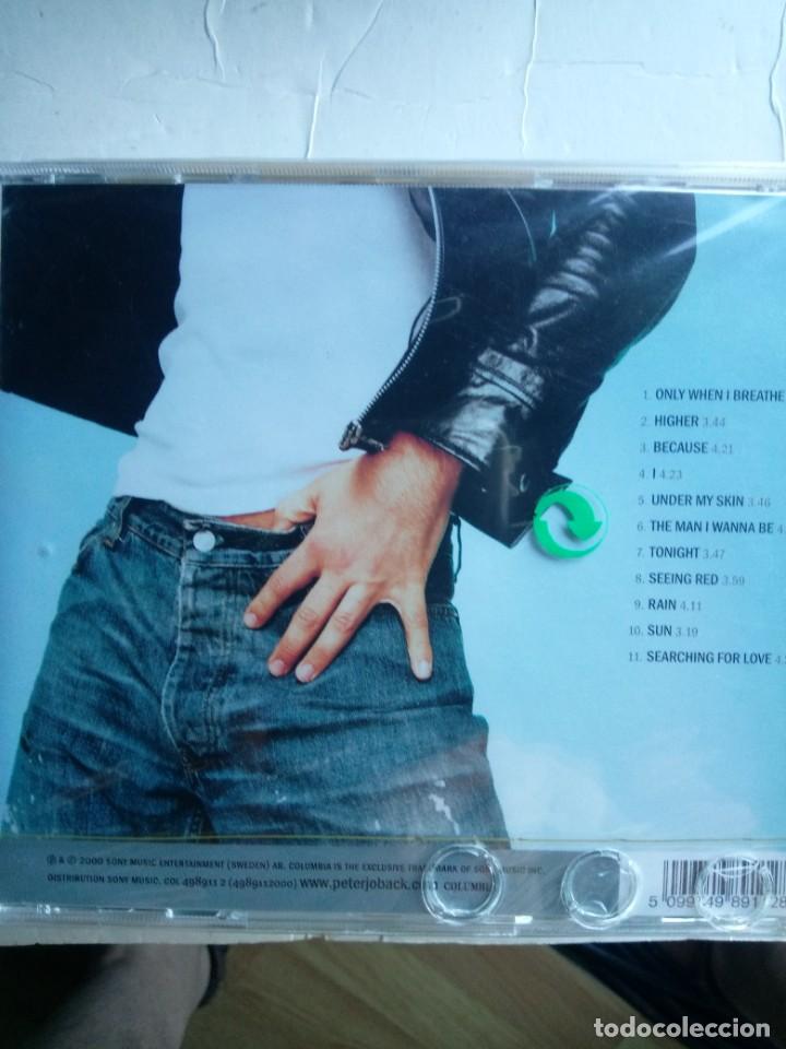 CDs de m&uacute;sica: PETER J&Ouml;BACK - ONLY WHEN I BREATHE CD POP - Foto 2