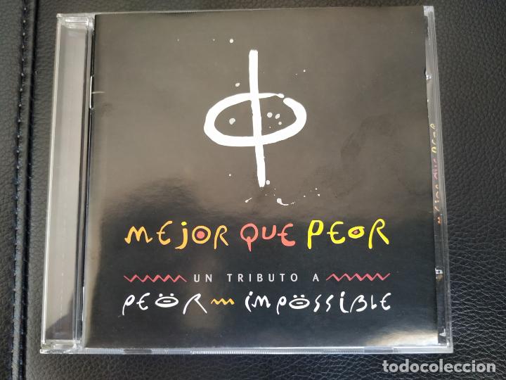 CDs de M&uacute;sica: Mejor que peor. Un tributo a PEOR IMPOSIBLE. Subterfuge Records. A&ntilde;o 2005.