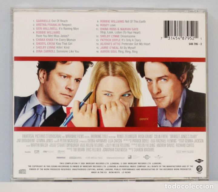 CDs de m&uacute;sica: CD. BRIDGET JONES&acute;S DIARY - Foto 2