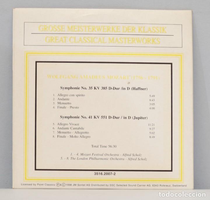 CDs de m&uacute;sica: CD. MOZART. SYMPHONIEN N 35 41 - Foto 2