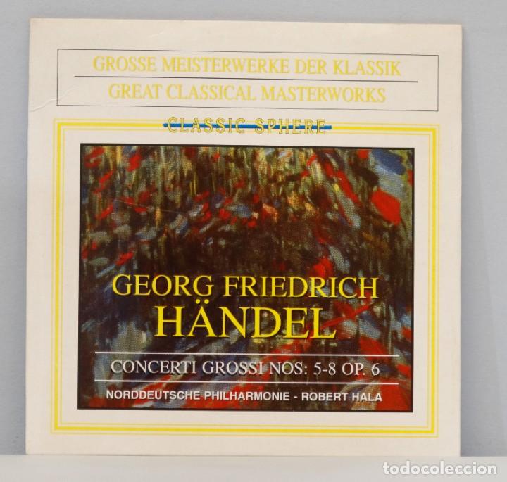 CDs de m&uacute;sica: CD. HANDEL. CONCERTI GROSSI - Foto 1