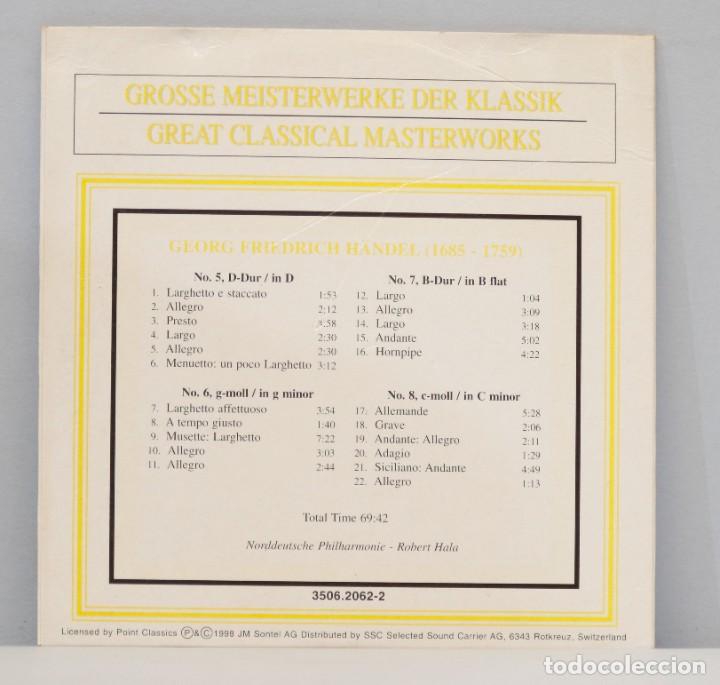 CDs de m&uacute;sica: CD. HANDEL. CONCERTI GROSSI - Foto 2