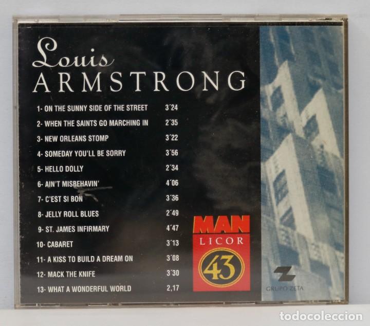 CDs de m&uacute;sica: CD. LOUIS ARMSTRONG. LICOR 43 - Foto 2