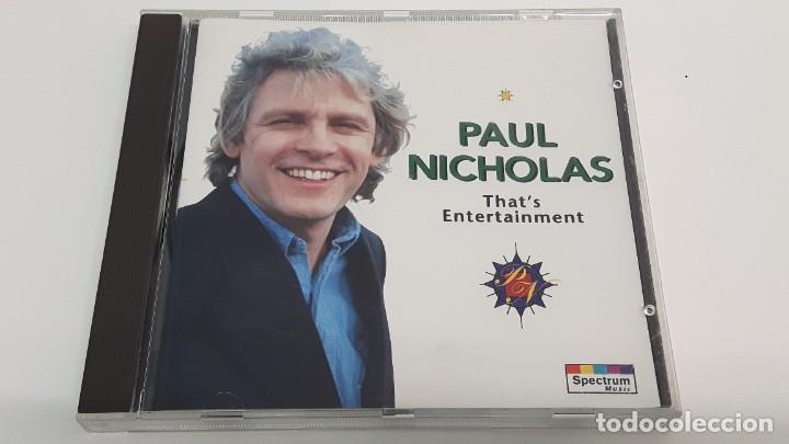 CDs de m&uacute;sica: CD PAUL NICHOLAS - THATS ENTERTAINMENT - COMO NUEVO - Foto 1