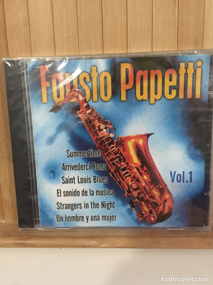 CDs de m&uacute;sica: Fausto Papetti Vol.1 CD - Precintado - - Foto 1