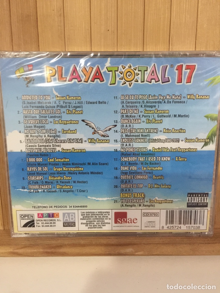 CDs de m&uacute;sica: Playa total 17 CD - Precintado - - Foto 2
