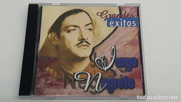 CDs de m&uacute;sica: CD JORGE NEGRETE - GRANDES &Eacute;XITOS - COMO NUEVO - Foto 1