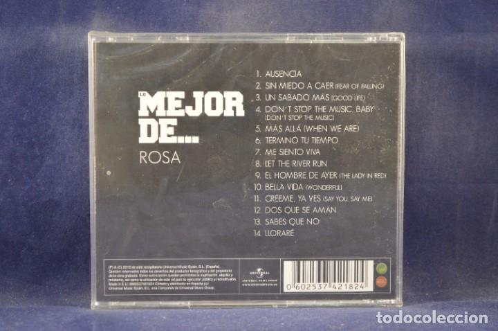 CDs de m&uacute;sica: ROSA - LO MEJOR DE... - CD - Foto 2