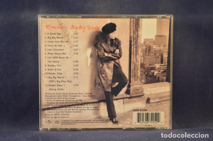 CDs de m&uacute;sica: EMILIA &lrm;- BIG BIG WORLD - CD - Foto 2