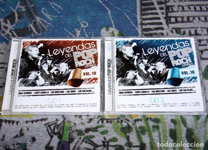 CDs de M&uacute;sica: ⭐️Leyendas del Pop Rock Espa&ntilde;ol (Vol. 10) - CD-5908 - OK RECORDS - 2 CD SET - 2009⭐️