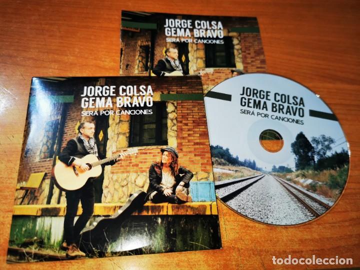 CD de M&uacute;sica: JORGE COLSA GEMA BRAVO Sera por canciones CD ALBUM CARTON DEL A&Ntilde;O 2019 CON FOLLETO CONTIENE 11 TEMAS