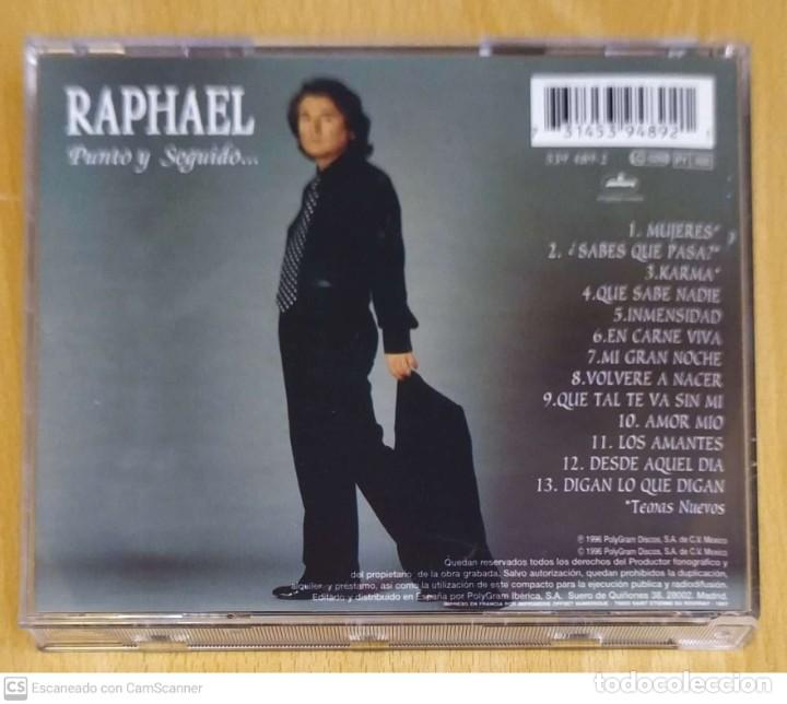 CDs de m&uacute;sica: RAPHAEL (PUNTO Y SEGUIDO) CD 1996 MEXICO - Foto 2