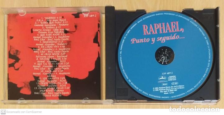 CDs de m&uacute;sica: RAPHAEL (PUNTO Y SEGUIDO) CD 1996 MEXICO - Foto 3