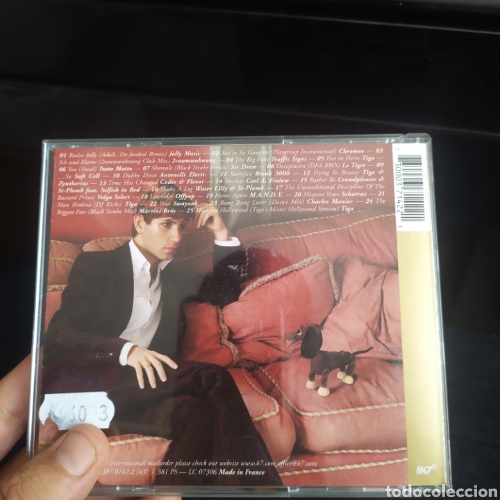 CDs de m&uacute;sica: Tiga - DJ-Kicks - Foto 2