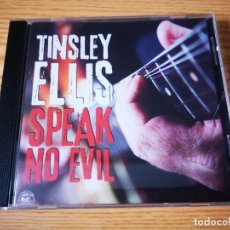 CDs de Música: CD DE TINSLEY ELLIS - SPEAK NO EVIL - COMO NUEVO | ALLIGATOR RECORDS |