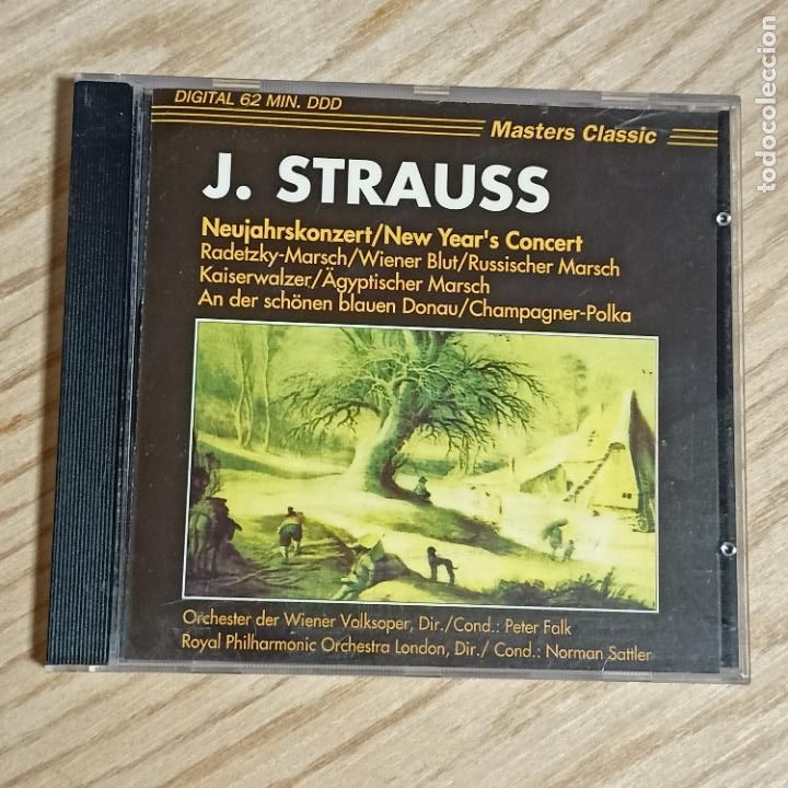 Musik-CDs: J.strauss neujahrskonzert new years concert cd
