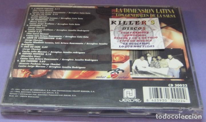 CDs de m&uacute;sica: La dimensi&oacute;n latina - Los generales de la Salsa - CD - Foto 2