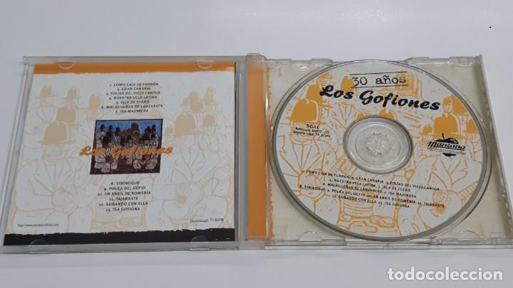 CDs de m&uacute;sica: CD LOS GOFIONES - 30 A&Ntilde;OS - Foto 2