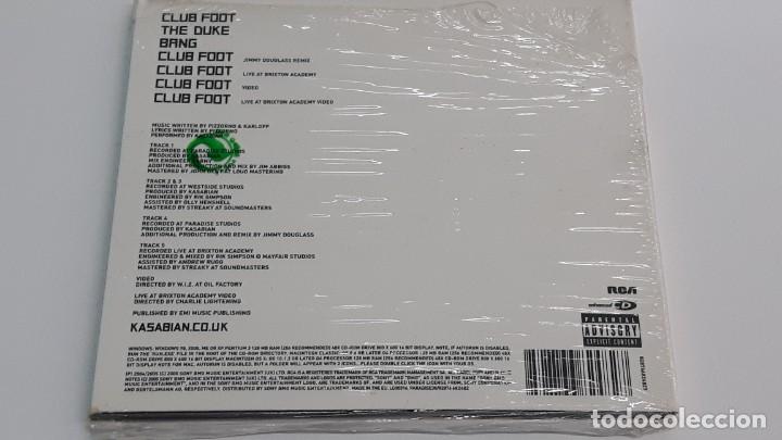 CDs de m&uacute;sica: CD KASABIAN - CLUB FOOT - Foto 2