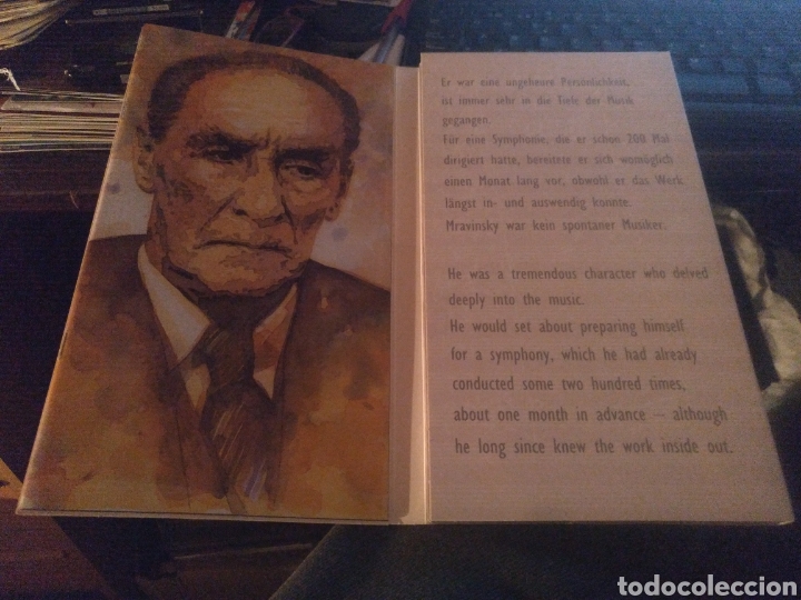 CDs de m&uacute;sica: Mravinsky dirigiendo, 4 discos - Foto 3