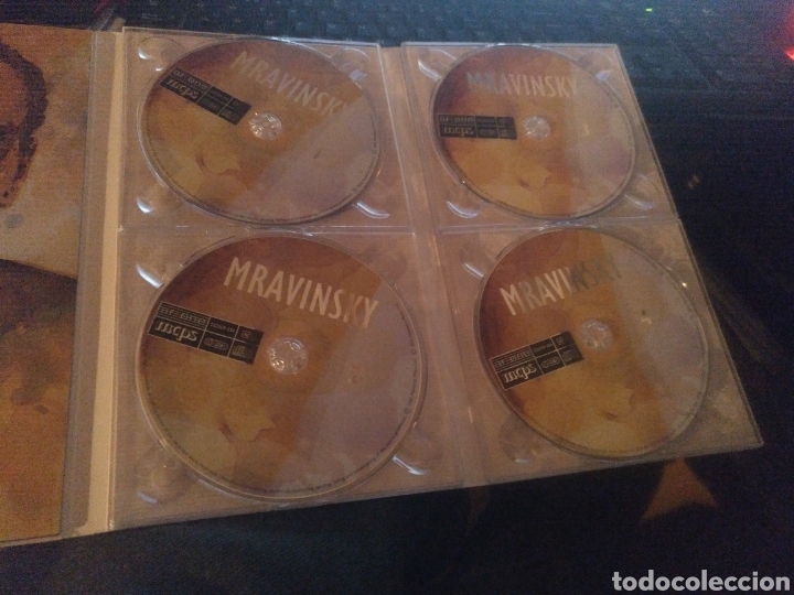 CDs de m&uacute;sica: Mravinsky dirigiendo, 4 discos - Foto 4