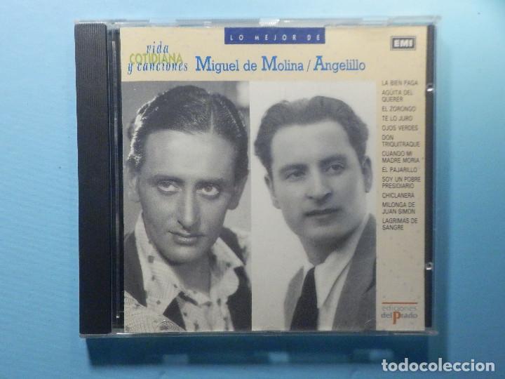 CD - CDROM - MIGUEL DE MOLINA - ANGELILLO - VIDA COTIDIANA DE - LOMEJOR DE - (Música - CD's Flamenco, Canción española y Cuplé)