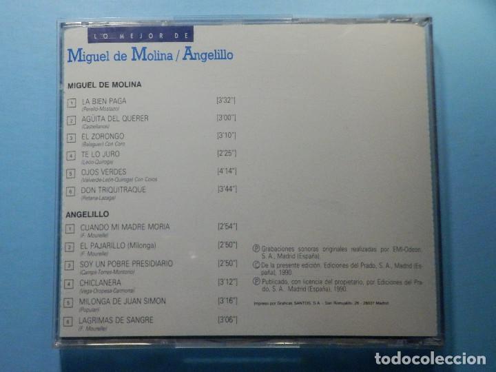 CDs de Música: CD - CDRom - Miguel de Molina - Angelillo - Vida Cotidiana de - Lomejor de - - Foto 3 - 269498593