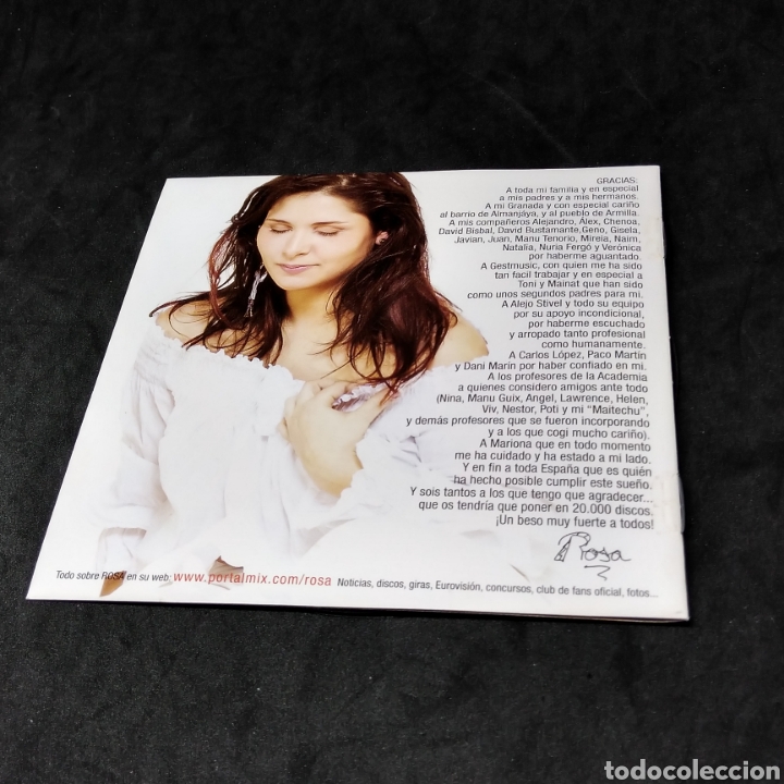 CDs de m&uacute;sica: ROSA - ROSA - OPERACION TRIUNFO - 2002 - Foto 5